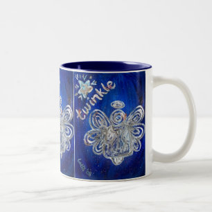 Taza Bicolor Twinkle Angel Mug o Cup