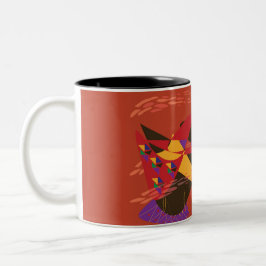 Taza Bicolor Two Elegant Black Women