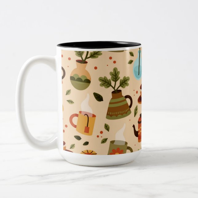 Taza Bicolor Two-Tone Coffee Mug (Izquierda)