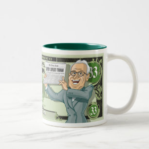Taza Bicolor U.S. Presidentes Mug Collection: #33 Harry Truman