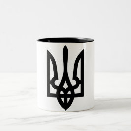 Taza Bicolor Ucraniano Tryzub