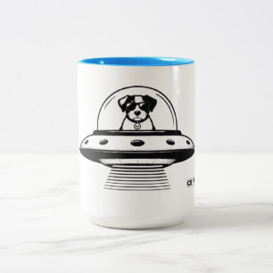 TAZA BICOLOR UFO PETS