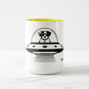 TAZA BICOLOR UFO PETS