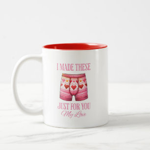 Taza Bicolor Ugly Underwear Valentines