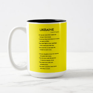 Taza Bicolor UKRAINE Mug