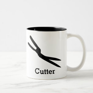 Taza Bicolor Último disco volador del cortador