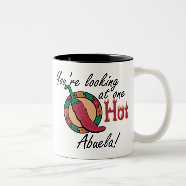 Taza Bicolor Un Abuela caliente (Derecha)