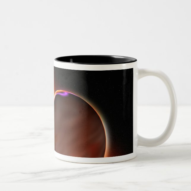 Taza Bicolor Un acercamiento de un planeta extrasolar (Derecha)