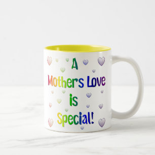 Taza Bicolor Un amor de madre es especial