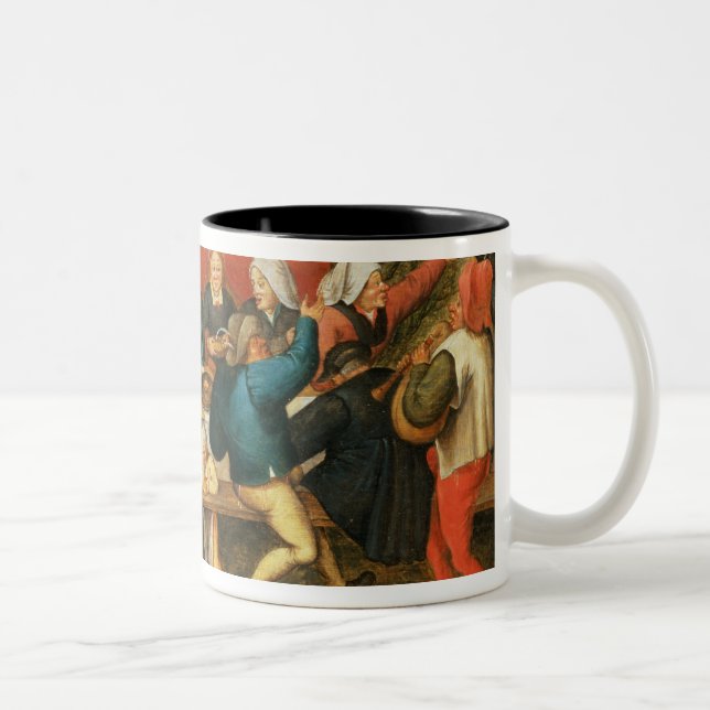 Taza Bicolor Un banquete de la boda (Derecha)