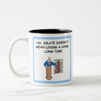 Taza Bicolor Un chiste escolar de medicina