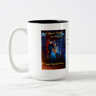 Taza Bicolor "Un club de jazz en París"