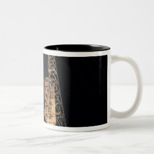 Taza Bicolor Un cohete pesado del delta IV quita