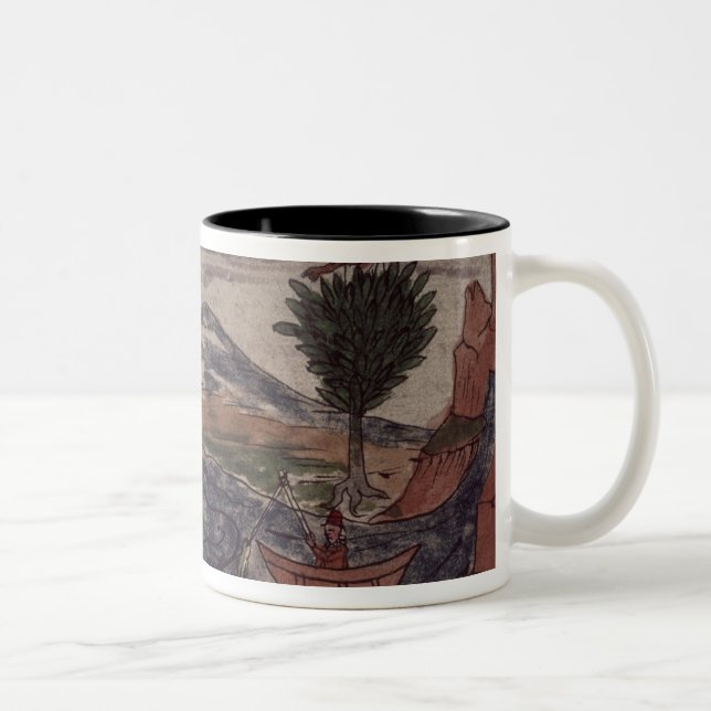 Taza Bicolor Un espía indio observa (Derecha)