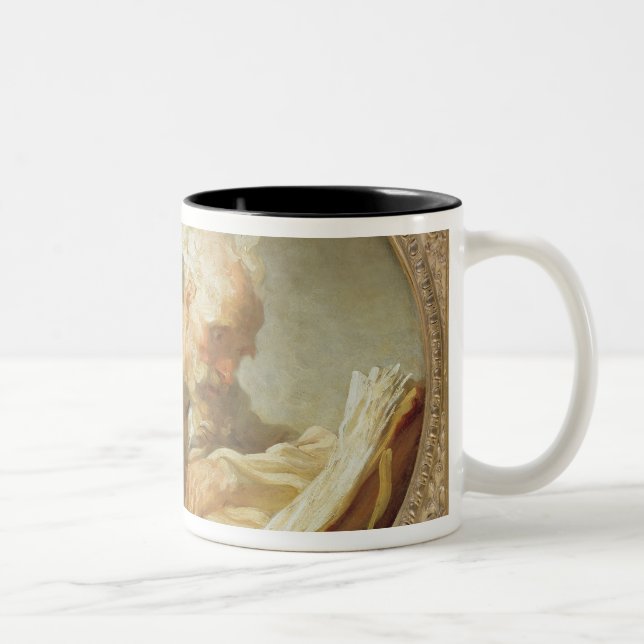 Taza Bicolor Un filósofo, c.1764 (Derecha)