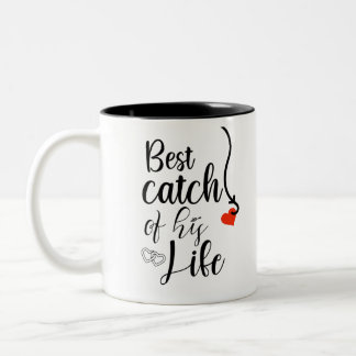 Taza Bicolor Un gran pescador, la mejor captura de su vida