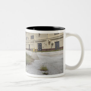 Taza Bicolor Un infante de marina fija seguridad