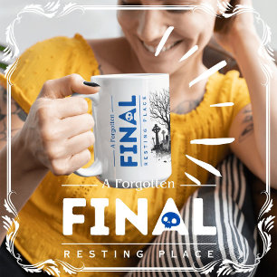 Taza Bicolor Un lugar de descanso final olvidado