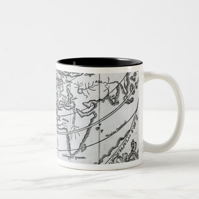 Taza Bicolor Un mapa general (Derecha)