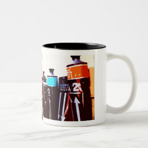 Taza Bicolor Un mejor amigo de los pintores