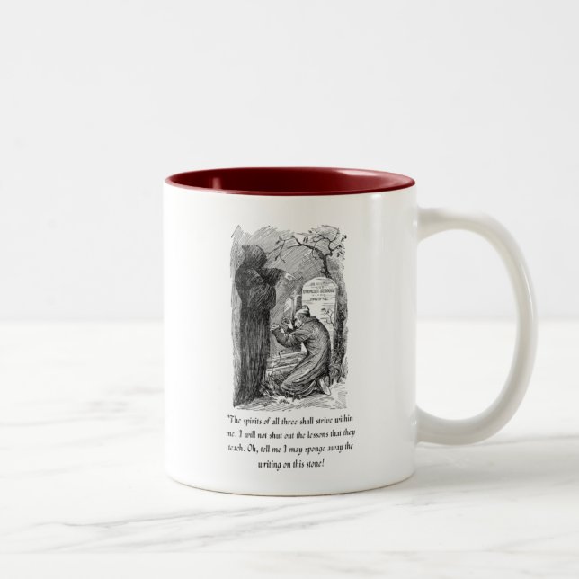 Taza Bicolor Un Navidad Carol Mug (Derecha)