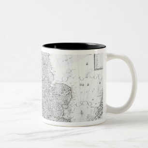 Taza Bicolor Un nuevo mapa del Reino de Inglaterra