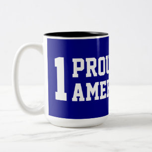 Taza Bicolor UN Orgulloso Americano