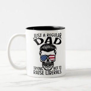 Taza Bicolor Un padre común y corriente que trata de no criar 