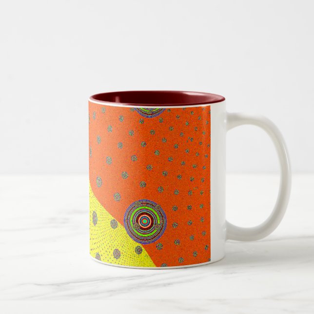 Taza Bicolor Un pequeño paso (Derecha)