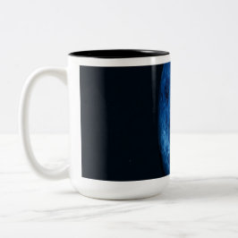 Taza Bicolor Un planeta azul profundo