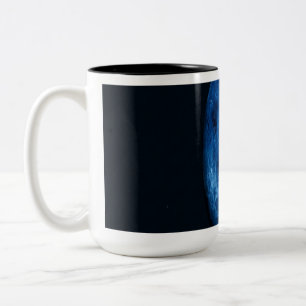 Taza Bicolor Un planeta azul profundo