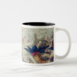 Taza Bicolor Un reformador radical, un cuello o nada hombre