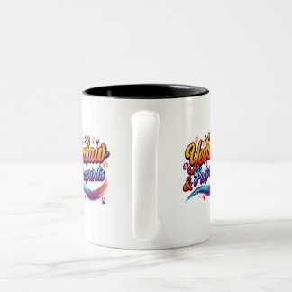Taza Bicolor Un regalo único y colorido para el diseño de la hu