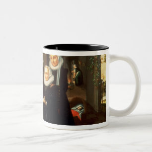 Taza Bicolor Un retrato de una familia que dice tolerancia