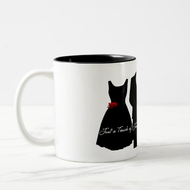 Taza Bicolor Un Rosa para un Rosa solo un toque de jazz (Izquierda)