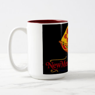 Taza Bicolor Un Sabor de Nuevo México y Luisiana