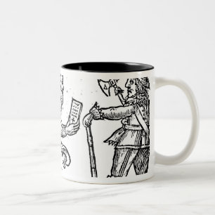 Taza Bicolor Un Scotsman que solicita a Charles I