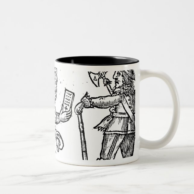Taza Bicolor Un Scotsman que solicita a Charles I (Derecha)