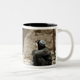 Taza Bicolor Un soldado del Guardia Nacional