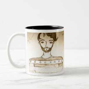 Taza Bicolor un tipo sin propósito de anime manga