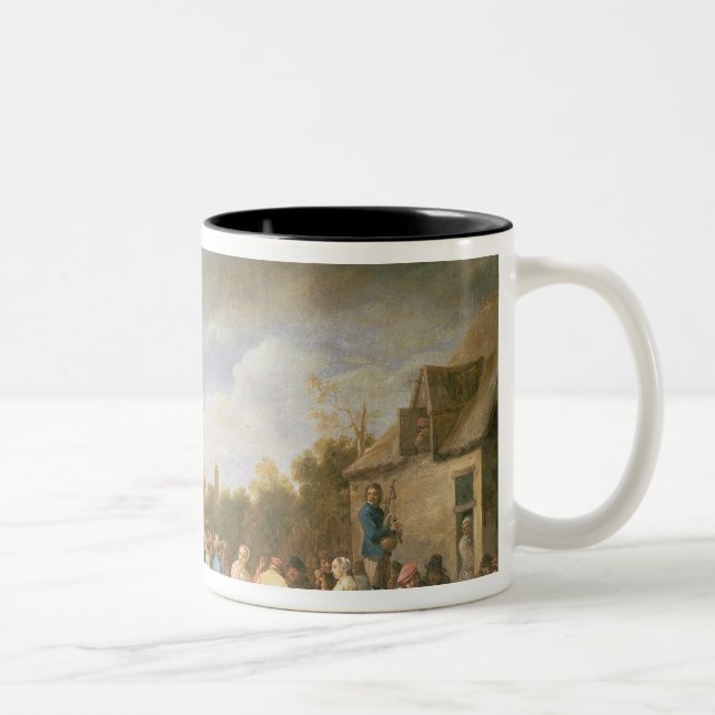 Taza Bicolor Una boda campesina, 1648 (Derecha)