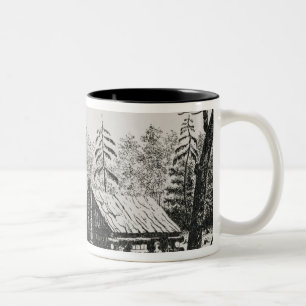 Taza Bicolor Una cabina de la frontera, 'del desfile de Améric