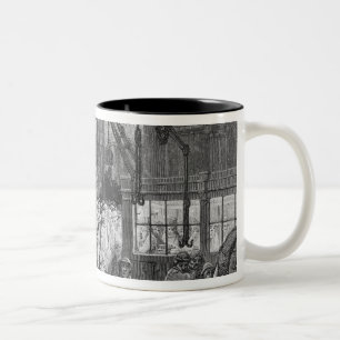 Taza Bicolor Una calle de la orilla