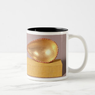 Taza Bicolor Una cuchara ceremonial