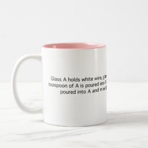 Taza Bicolor Una cucharilla de vinos