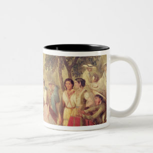 Taza Bicolor Una danza popular