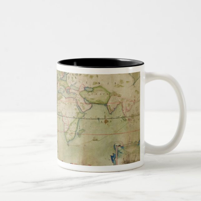 Taza Bicolor Una descripción verdadera de la expedición naval (Derecha)