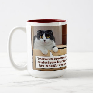 Taza Bicolor Una dimensión alternativa