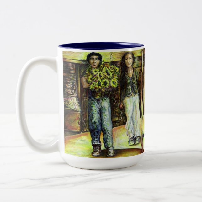 Taza Bicolor Una fase de ChapeI de un ChaIIenge (Izquierda)