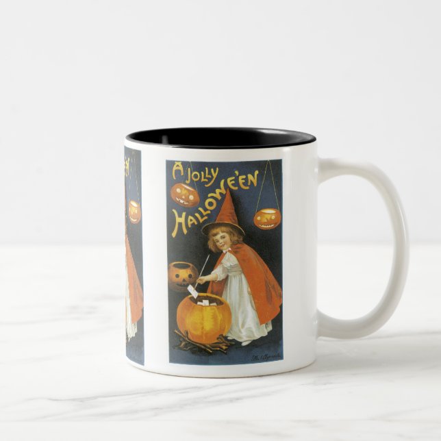 Taza Bicolor Una Halloween de Jolley (Derecha)